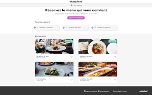 Apercu site web restaurant