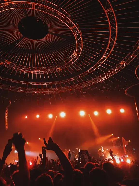Photographie de concert en temps réel